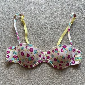 Cute floral Calvin Klein Choice balconette bra, sz 32A (runs small)